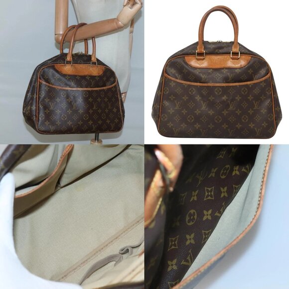 LOUIS VUITTON Monogram Deauville Hand Bag M47270 LV Auth - Picture 16 of 16